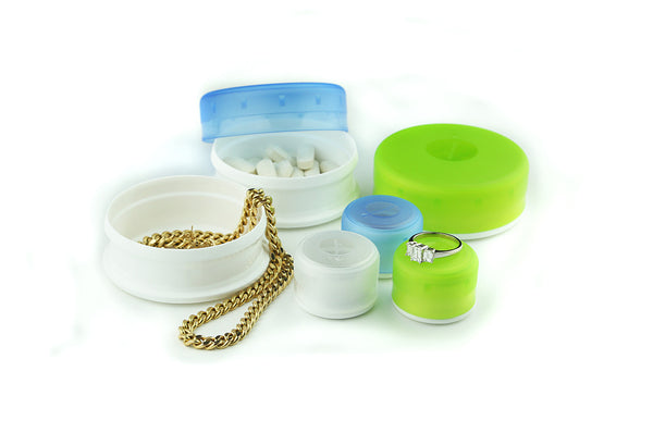 GoTubbs, 3 small, 3 large shown with jewelry